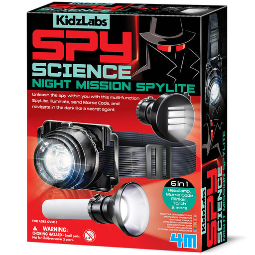 4M - Kidzlabs Spy Science Night Mission Spylite - Limolin 