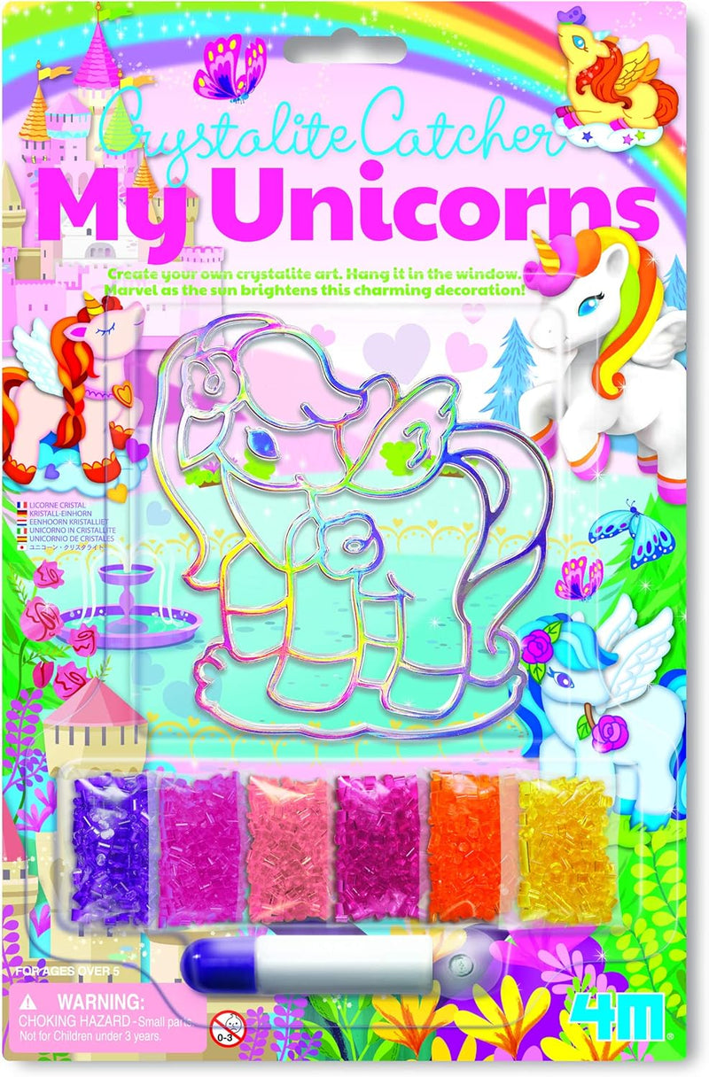 4M - Unicorn Crystallite Catcher (4 Assorted) - Limolin 