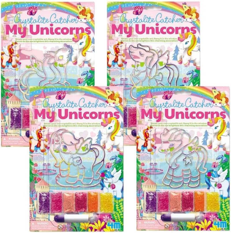 4M - Unicorn Crystallite Catcher (4 Assorted) - Limolin 