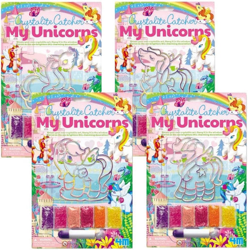 4M - Unicorn Crystallite Catcher (4 Assorted) - Limolin 