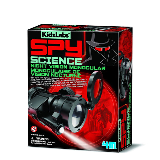 4M - Kidzlabs Spy Science Monocular - Bilingual Games & Toys