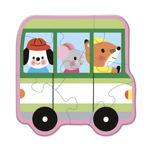 Janod - PUZZLE - BABY VEHICLES