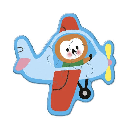 Janod - PUZZLE - BABY VEHICLES