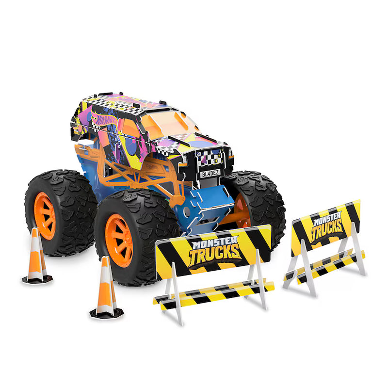 Hot Wheels - MOTOR MAKER KITZ - 4X4 MONSTER TRUCKS KIT