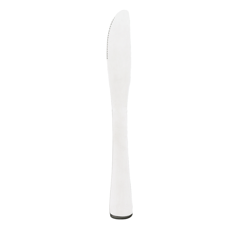 Browne - Windsor Dinner Knife - Serrated - 13/0 Stainless Steel - Mirror Finish | 8.3 in / 21 cm, 55 g / 1.9 oz - Default Title
