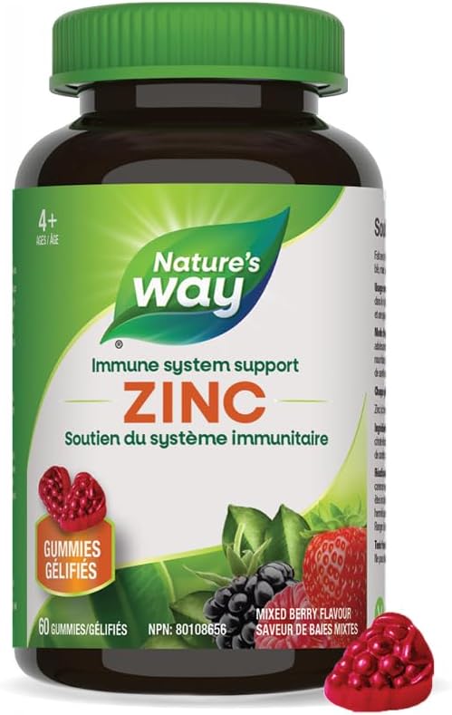 Nature's Way - Zinc Gummies (Mixed Berry)