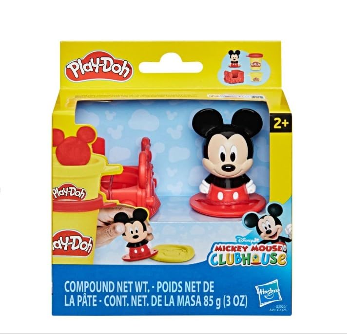 Play-Doh Disney Junior Stamp & Go Mickey playset and compound