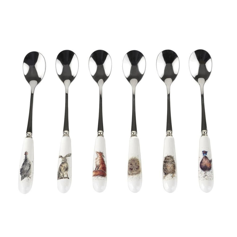 Royal Worcester - WRENDALE TEA SPOON 6" S/6