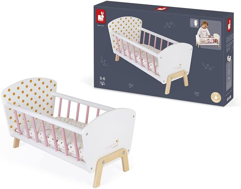 Janod - Candy Chic - Doll Bed