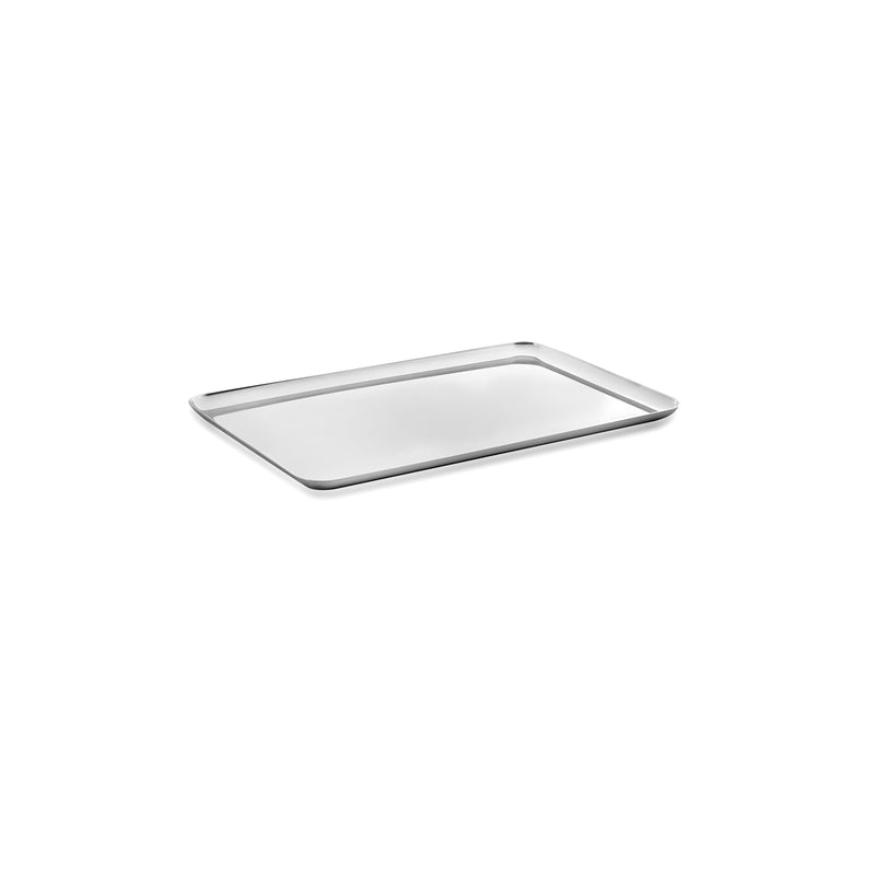 Mepra – Stile by Pininfarina Rectangular Tray – 7.08"W x 10.63"D – Mirror