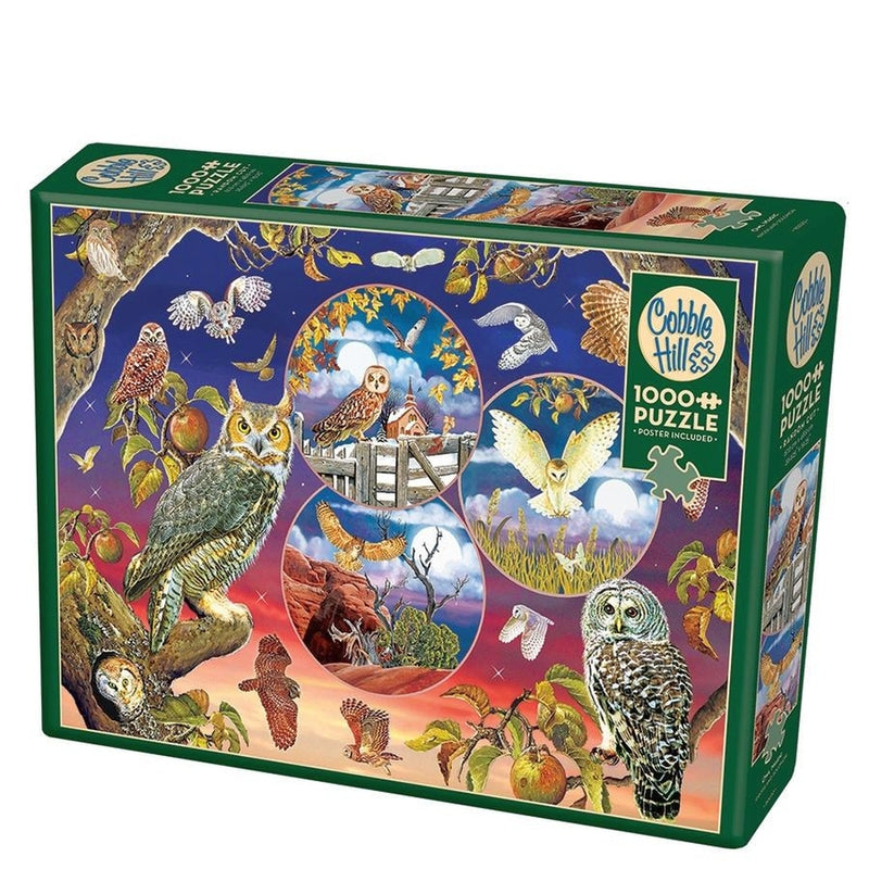 Cobble Hill - Owl Magic (1000-Piece Puzzle)