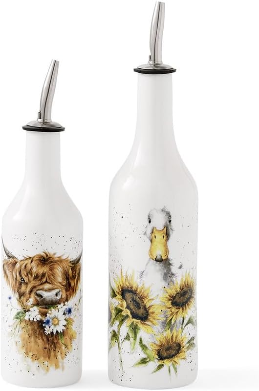 Royal Worcester - OIL & VINEGAR SET (COW&DUCK)