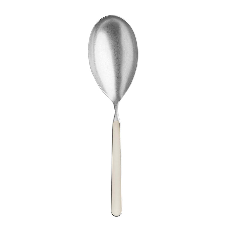 Mepra – Fantasia Pewter Risotto Spoon – Turtle-Dove