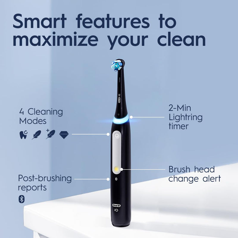 Oral-B iO Series 4 Electric Toothbrush, Black