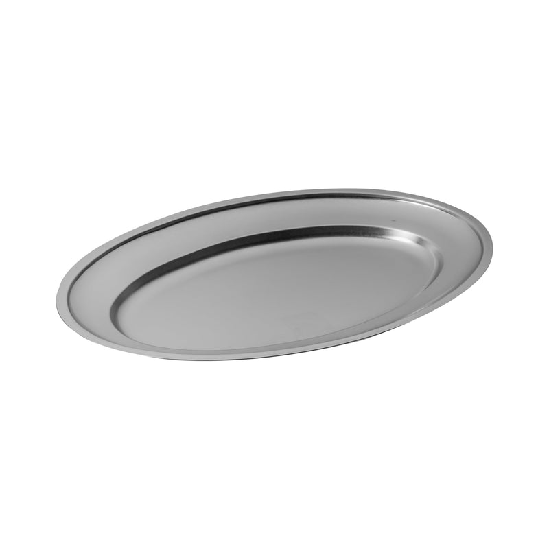 Mepra – Original Vintage Oval Tray – 10.63"W x 15.74"D – Pewter