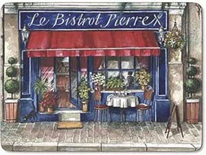 Pimpernel - Cafe De Paris Mats 16x12" (Set of 4)