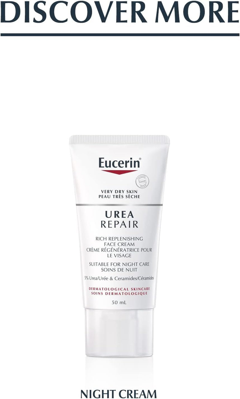 Eucerin Replenishing Face Creme Day 5% Urea, 50 mL