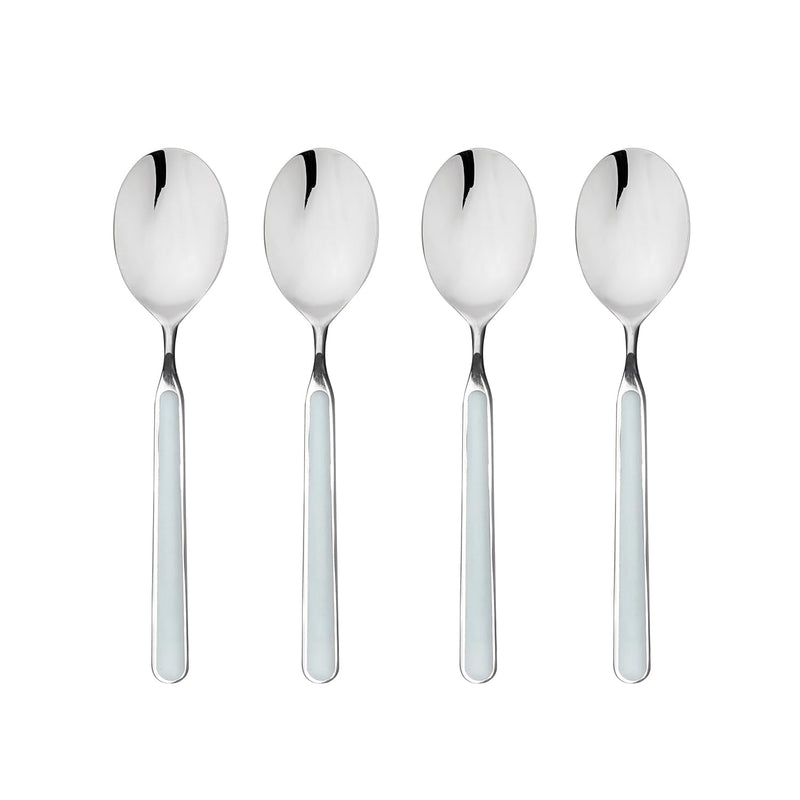 Mepra – Fantasia Light Blue – 4-Piece Coffee Spoon Set