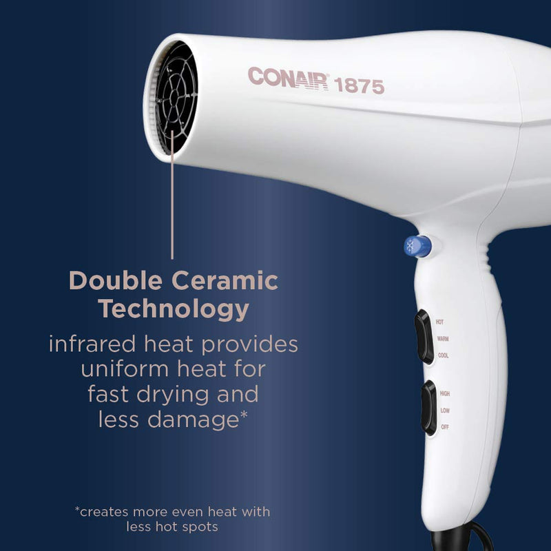Conair Double Ceramic 565DCMC 1875 W Hair Dryer