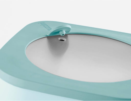 Guzzini Store & More lid detail - Sage Green