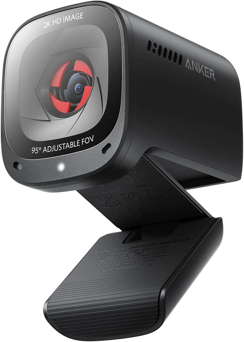 AnkerWork - PowerConf C200 (A3369) - 2K Webcam - Black