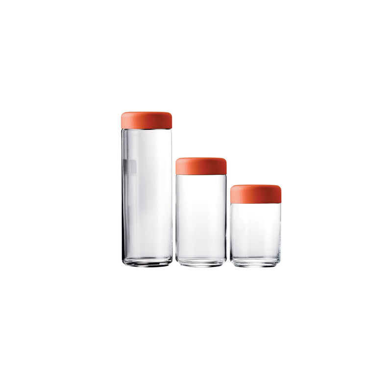 Mepra – Atmosfera Food Container – Urano Materic Rust – 3-Piece Set