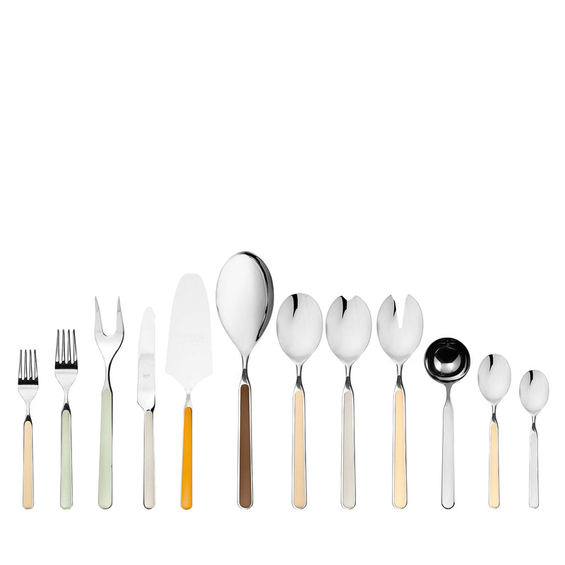 Mepra – Fantasia Sand – 67-Piece Flatware Set