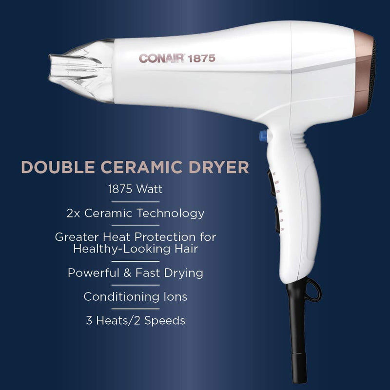 Conair Double Ceramic 565DCMC 1875 W Hair Dryer