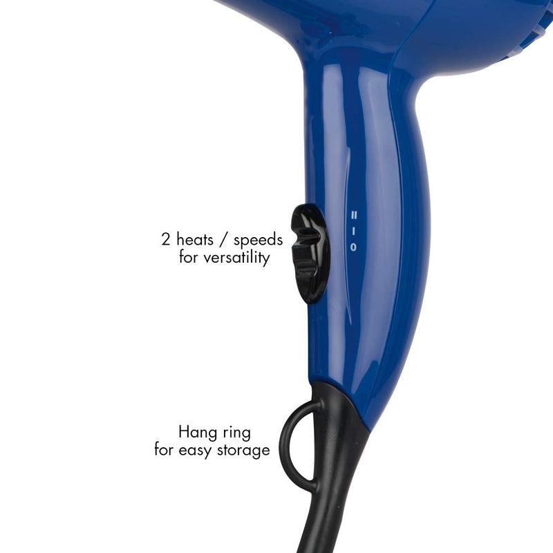 Conair 318RC 1875 W Hair Dryer, Blue