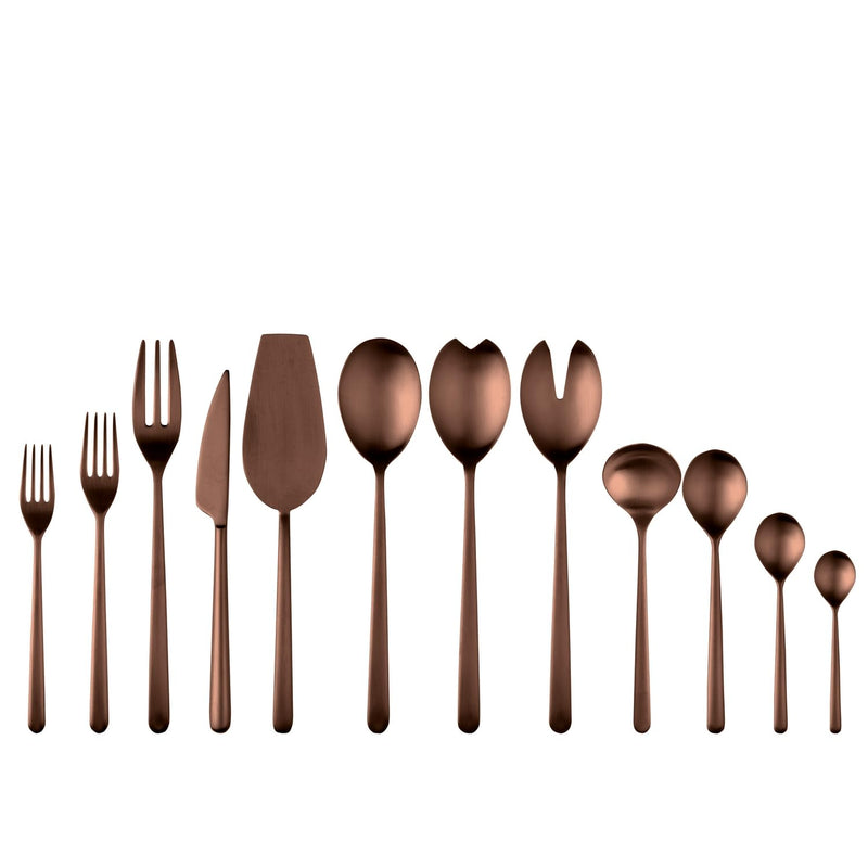 Mepra – Linea Ice Bronze – 67-Piece Flatware Set