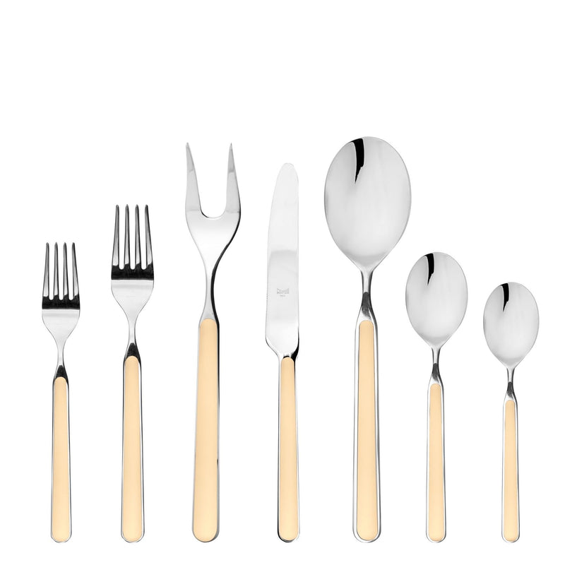 Mepra – Fantasia Vanilla – 32-Piece Flatware Set