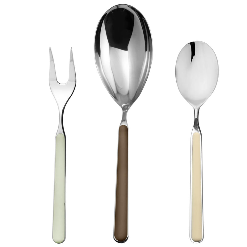 Mepra – Fantasia Sand – 3-Piece Serving Set