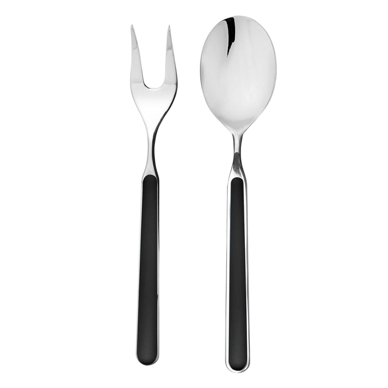 Mepra – Fantasia Black – 2-Piece Serving Set