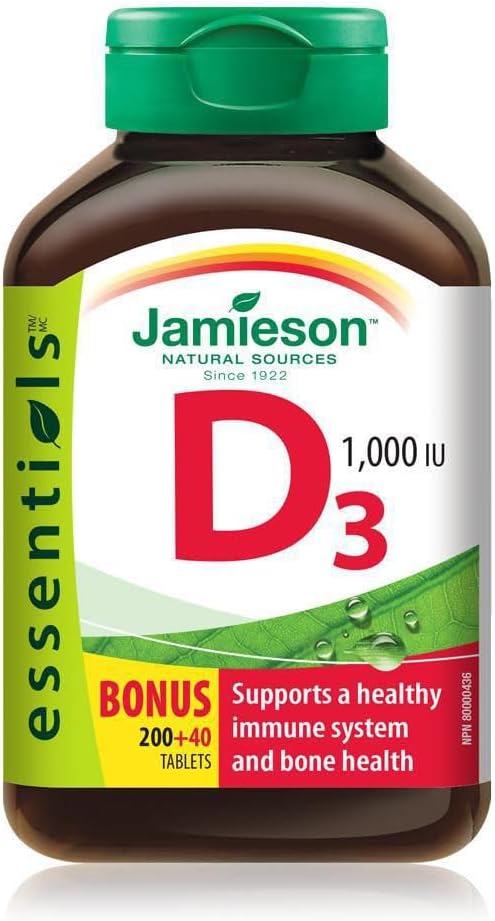 Jamieson - Vitamin D3 - 1000IU | 200+40 Free