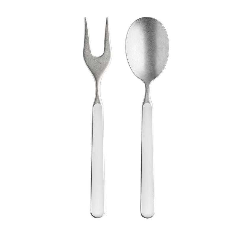Mepra – Fantasia Pewter Porcelain – 2-Piece Serving Set