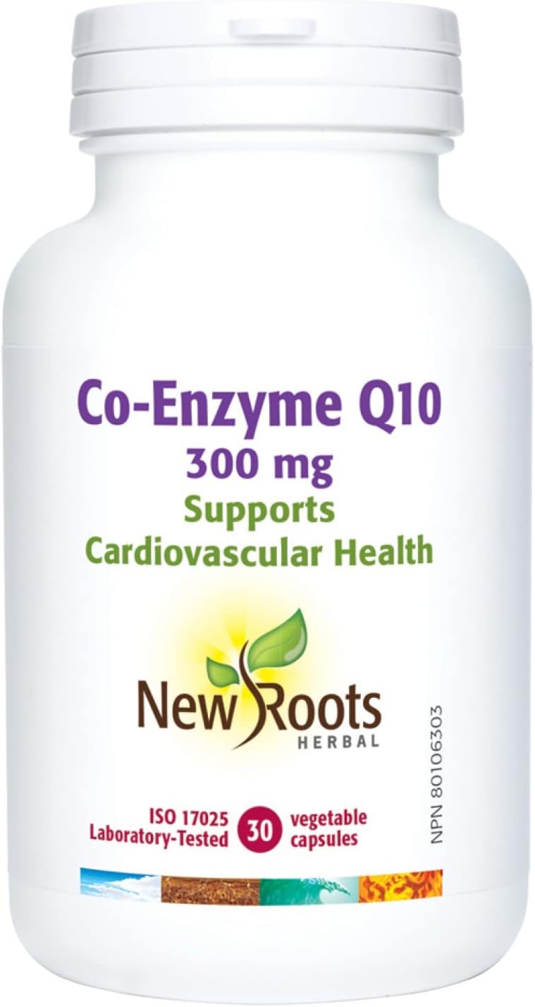 New Roots Herbal - Co - Enzyme Q10 300MG - 30 Capsules