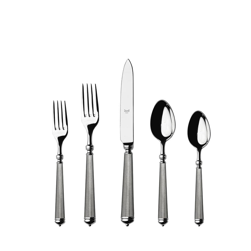 Mepra – Luce Mirror with Ice Grip – 5-Piece Place Setting
