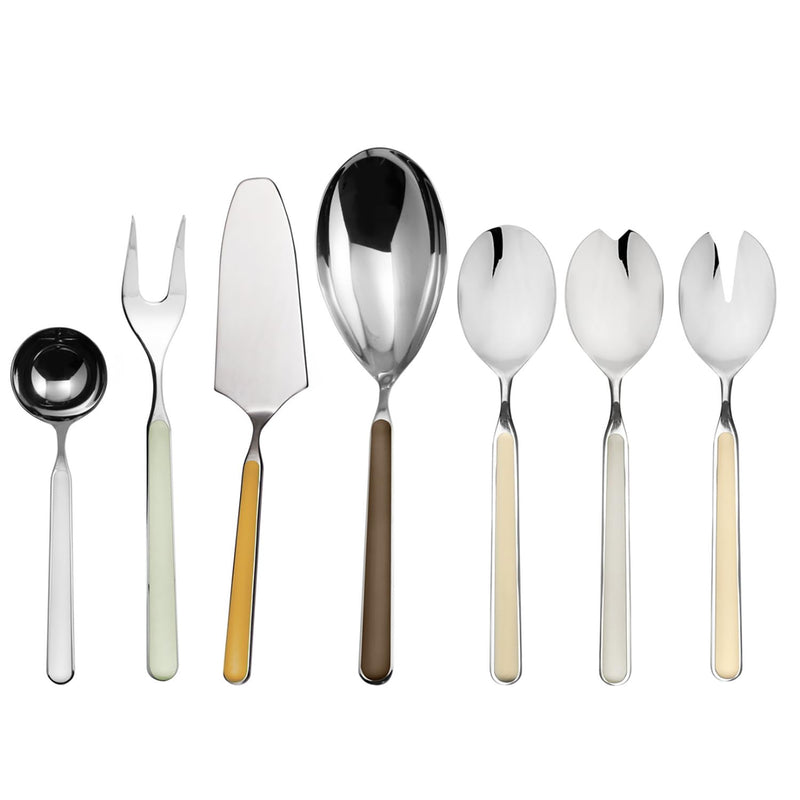 Mepra – Fantasia Sand – 7-Piece Serving Set