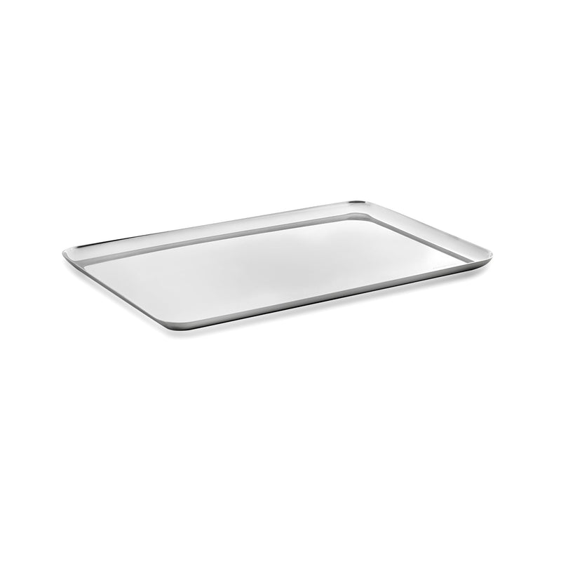 Mepra – Stile by Pininfarina Rectangular Tray – 9.44"W x 14.57"D – Mirror