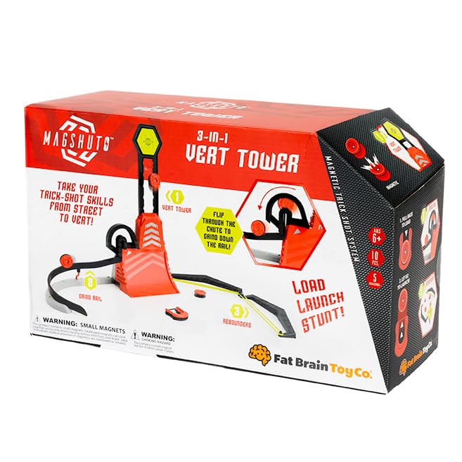 Fat Brain Toys - Magshuto Vert Tower