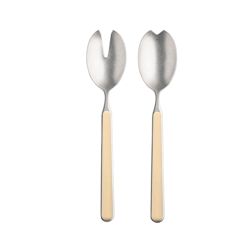 Mepra – Fantasia Pewter Salad Sesame – 2-Piece Serving Set
