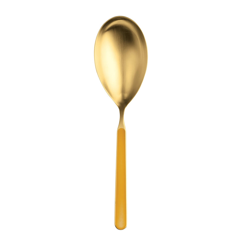 Mepra – Fantasia Ice Gold Risotto Spoon – Mustard