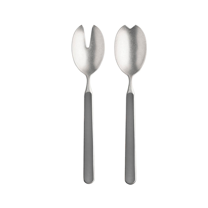 Mepra – Fantasia Pewter Salad Vicuna – 2-Piece Serving Set