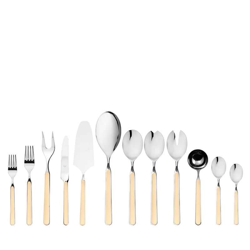 Mepra – Fantasia Vanilla – 67-Piece Flatware Set