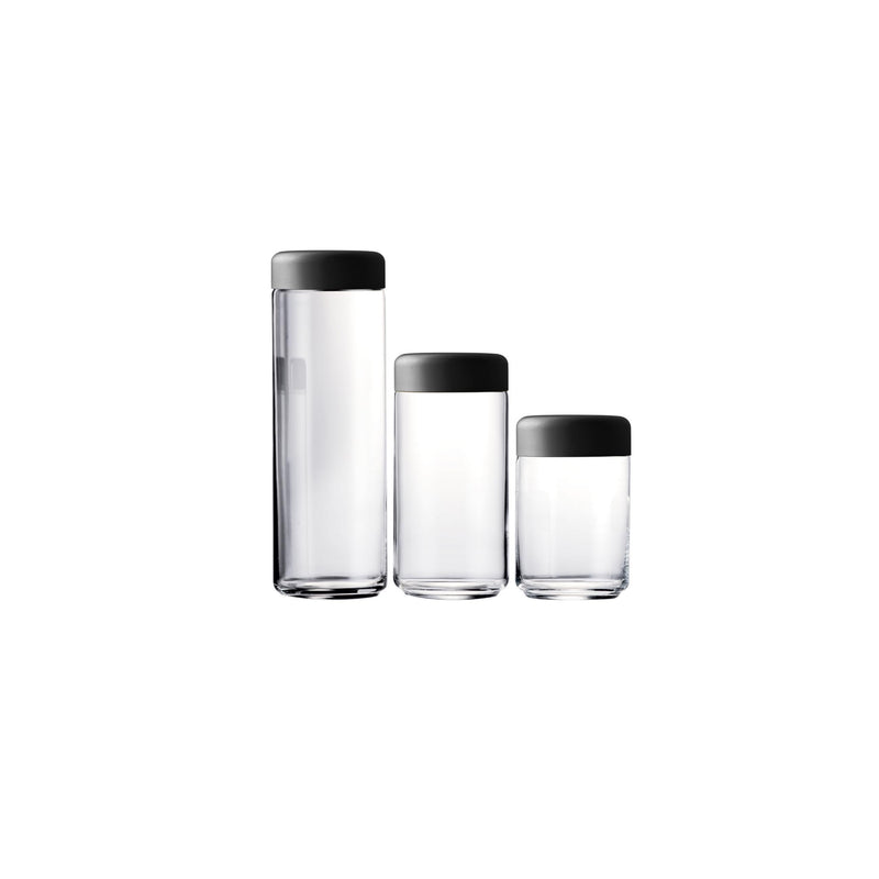 Mepra – Atmosfera Food Container – Urano Vulcan Grey – 3-Piece Set