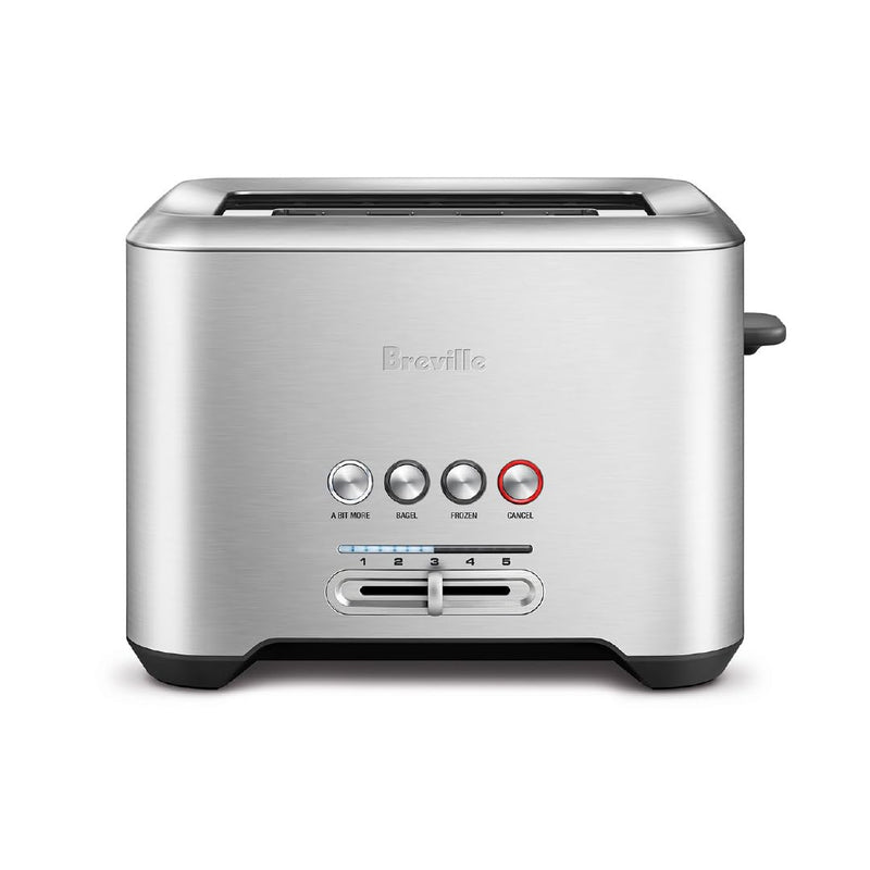Breville A Bit More BTA720XL 2-Slice Toaster, Silver