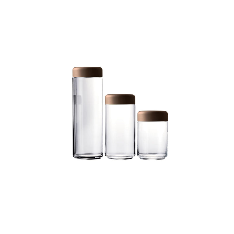 Mepra – Atmosfera Food Container – Urano Materic Bronze – 3-Piece Set