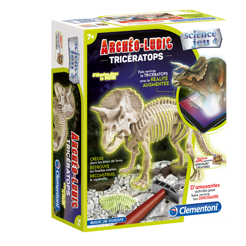 ARCHÉO-LUDIC TRICÉRATOPS FLUO