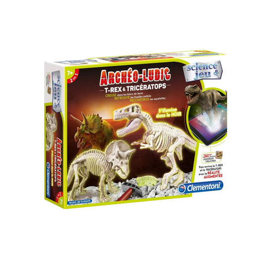 ARCHÉO-LUDIC - T-REX-TRICERATOPS
