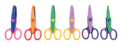 Beleduc - ZIG ZAG SCISSORS (6PCS/6 ASST) - Limolin 